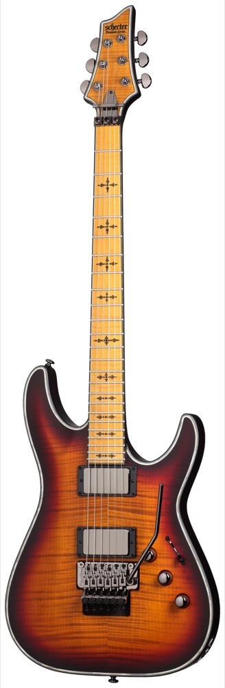 Schecter Schecter Hellraiser C-1 FR Extreme Electric Guitar - 3-Tone Sunburst