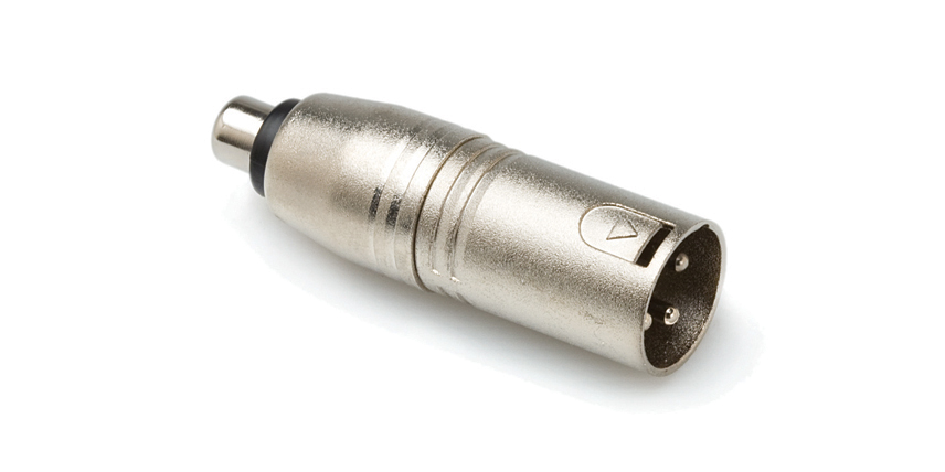 Hosa Hosa GXM-133 RCA to XLR Male Adapter