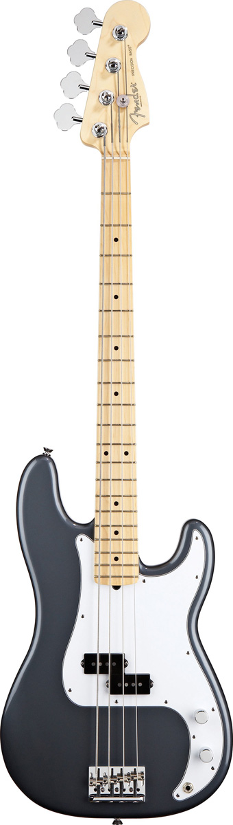 Fender Fender 2012 American Standard Precision Electric Bass, Maple - Charcoal Frost Metallic