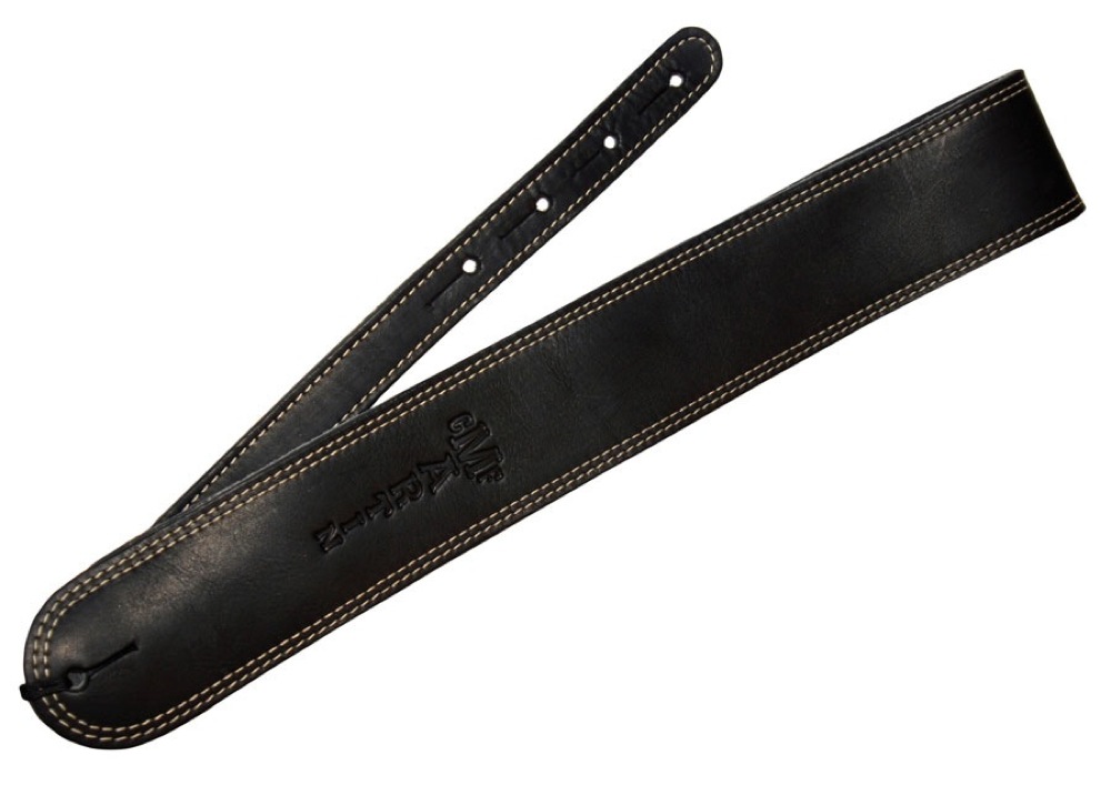 Martin Martin Ball Glove Leather Guitar Strap - Black