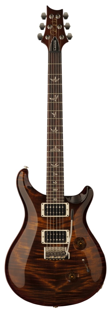 PRS Paul Reed Smith Paul Reed Smith Custom 24 Electric Guitar, Flame Maple - Black Gold Burst