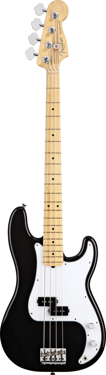 Fender Fender 2012 American Standard Precision Electric Bass, Maple - Black