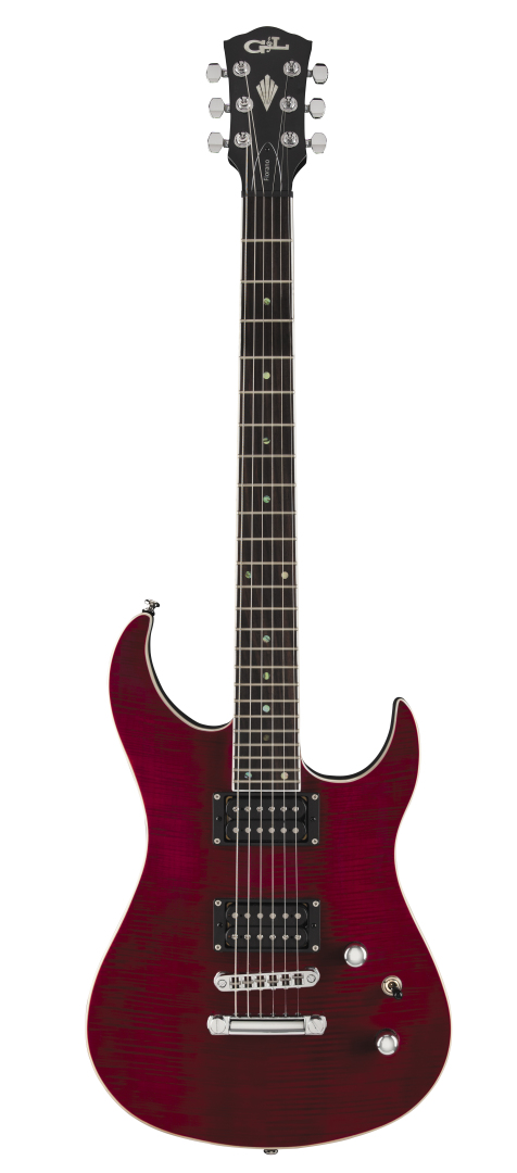 G&L G&L Tribute Fiorano GTS Electric Guitar - Transparent Red