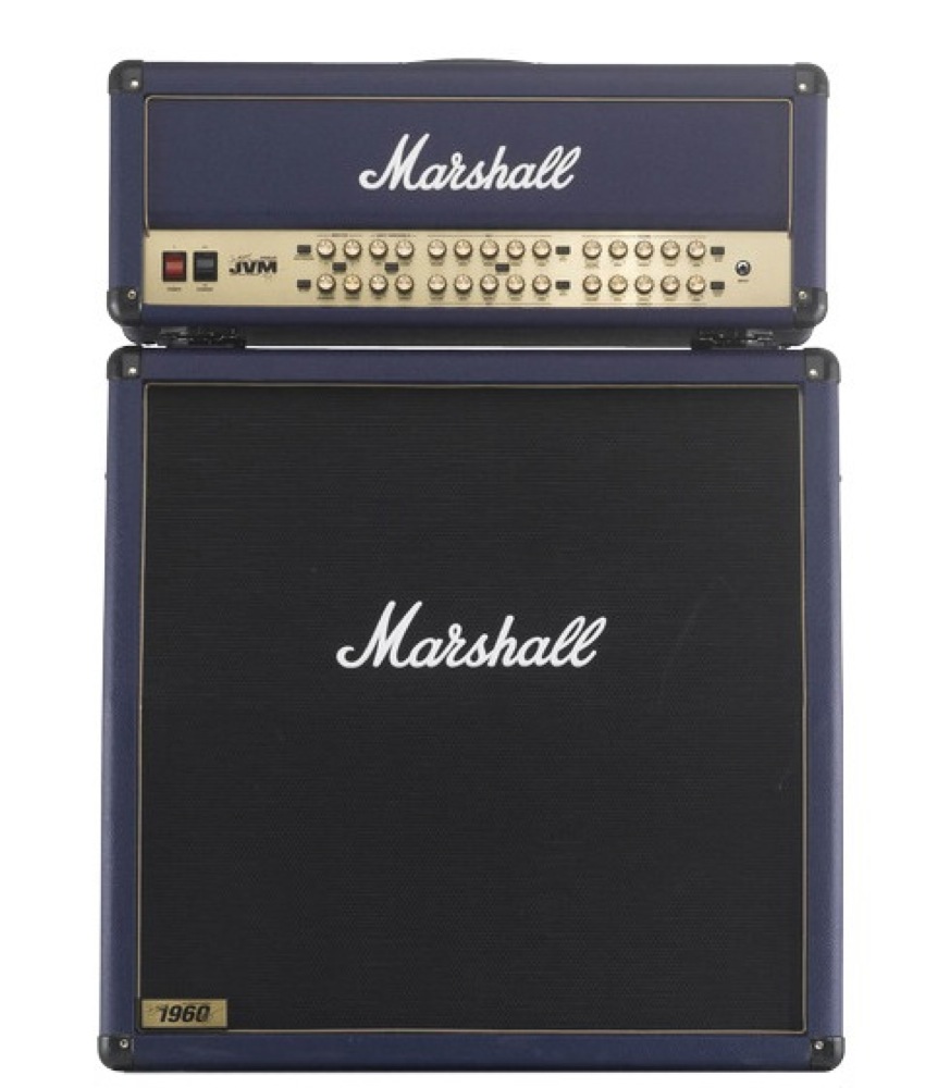 Marshall Marshall Joe Satriani Limited Edition Blue Guitar Amp Half Stack