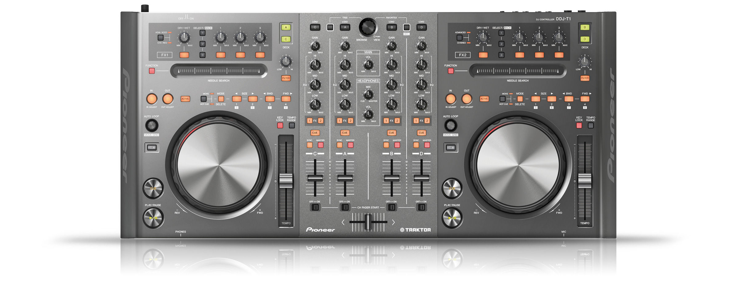 Pioneer Pioneer DDJ-T1 Traktor DJ Controller