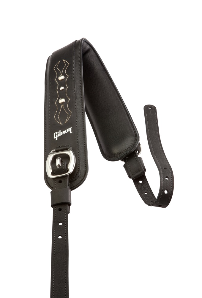 Gibson Gibson The Edge Comfort Guitar Strap - Black