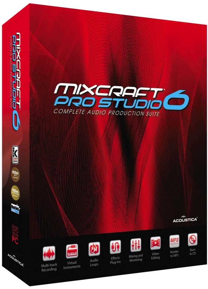 Acoustica Acoustica Mixcraft Pro Studio 6 Audio Production Suite