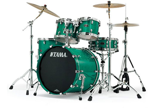 Tama Tama PC42S Starclassic Performer B/B Drum Shell Kit, 4-Piece - Vintage Aqua