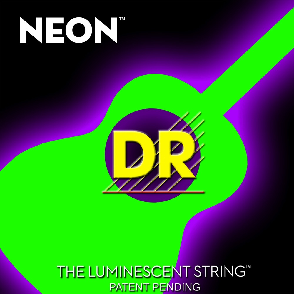 DR Strings DR Strings Neon HiDef Acoustic Guitar Strings - Orange