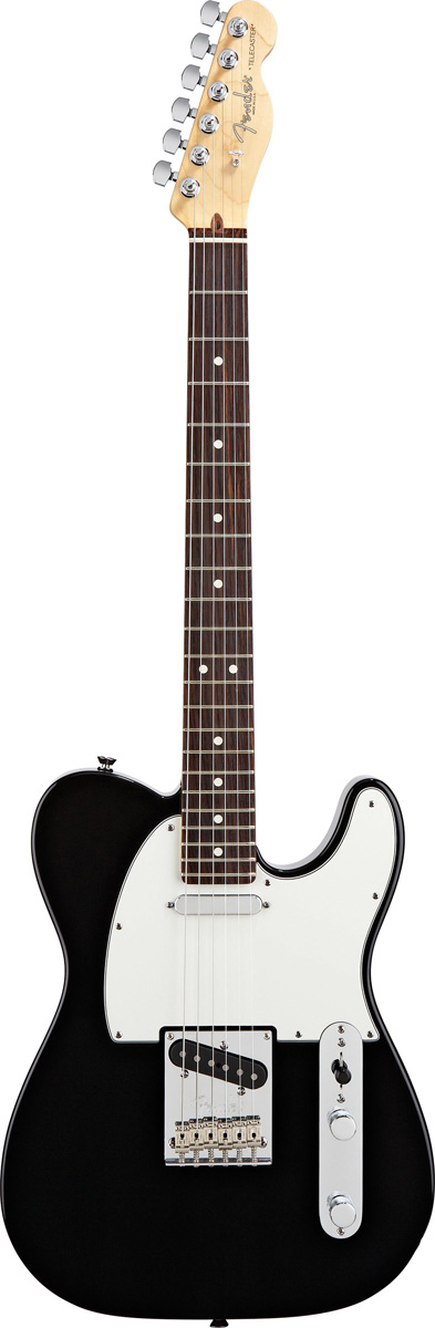 Fender Fender 2012 American Standard Telecaster Electric Guitar, Rosewood - Black