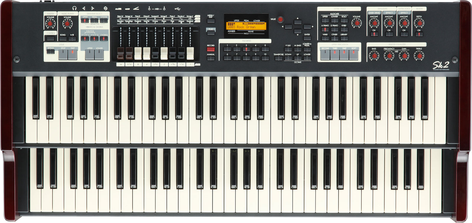 Hammond Hammond SK-2 Dual Manual Keyboard Organ, 61-Key