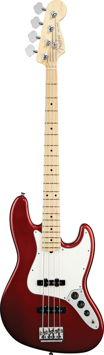 Fender Fender 2012 American Standard Jazz Electric Bass, Maple - Candy Cola