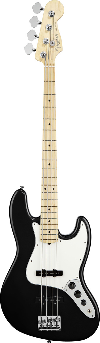 Fender Fender 2012 American Standard Jazz Electric Bass, Maple - Black
