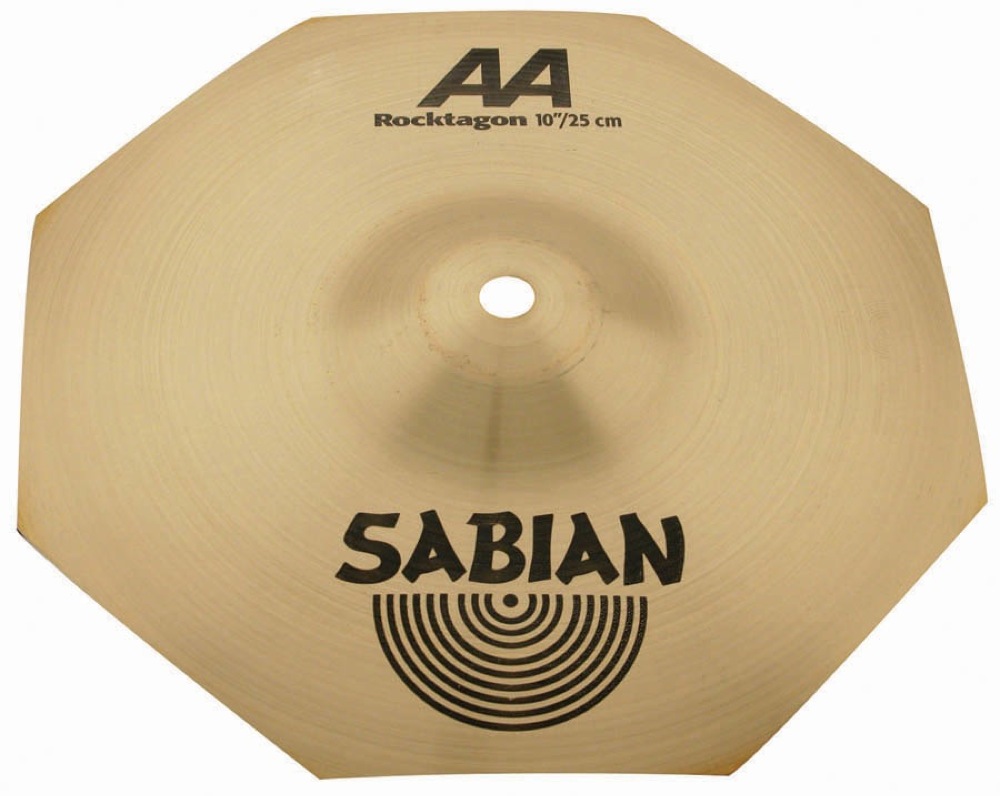 Sabian Sabian AA Rocktagon Splash Cymbal - Brilliant Finish (10