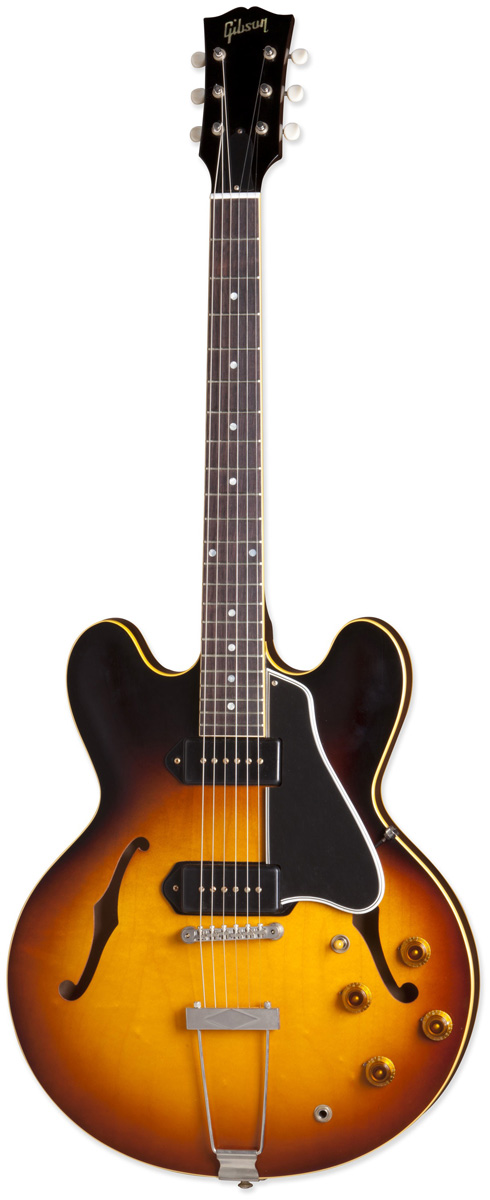 Gibson Gibson Custom ES330 VOS Hollowbody Electric Guitar with Case - Vintage Sunburst