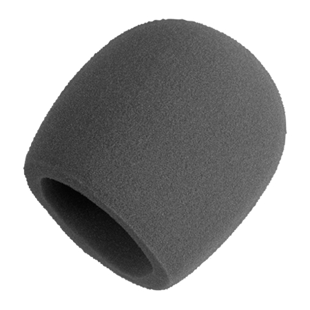 Shure Shure A58WS Ball-Type Microphone Foam Windscreen - Gray