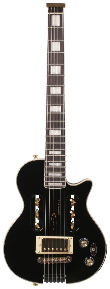 Traveler Guitar Traveler EG-1 Custom Electric Guitar with Gig Bag - Black