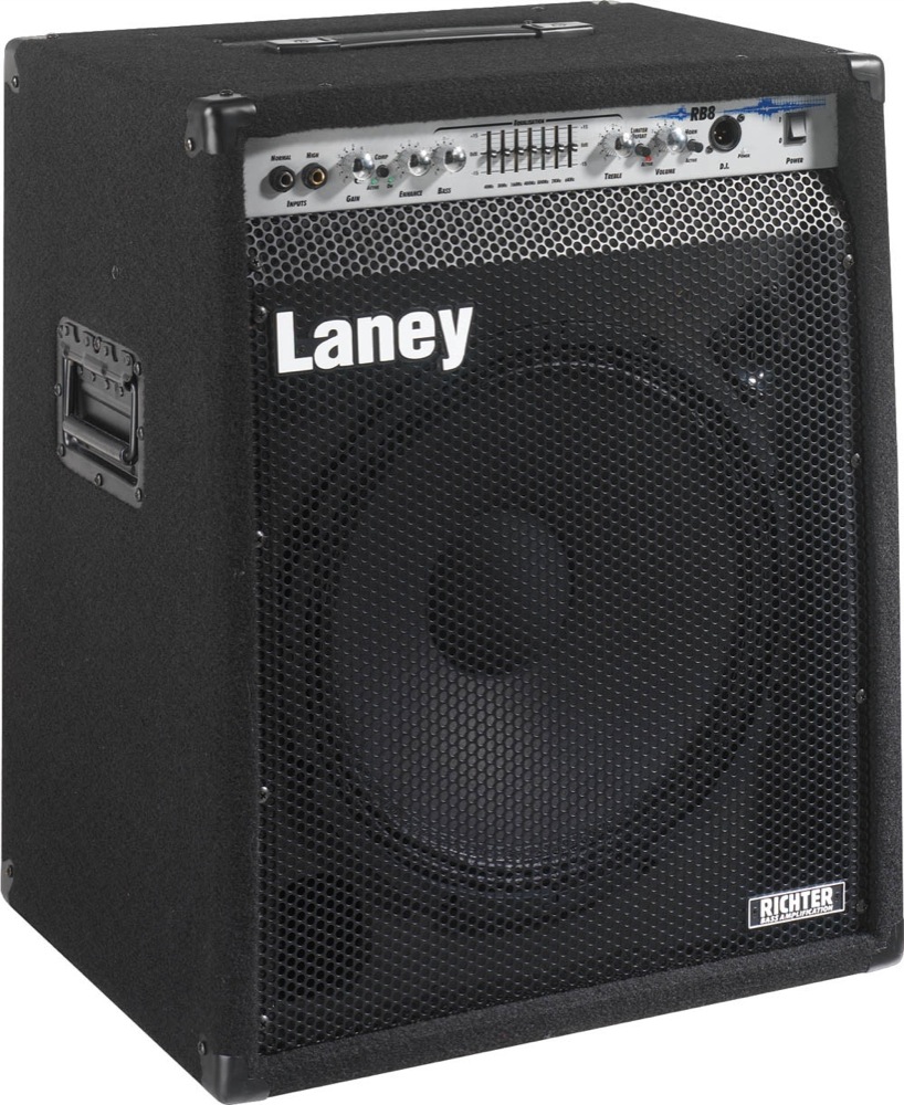 Laney Laney RB8 Bass Combo Amplifier, 300 Watts and 2x10 in.