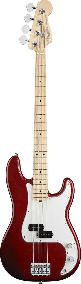 Fender Fender 2012 American Standard Precision Electric Bass, Maple - Candy Cola