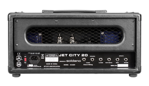 Jet City Amplification Jet City JCA22H Guitar Amplifier Head Design by Soldano, 20 Watts