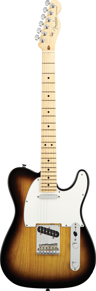 Fender Fender 2012 American Standard Telecaster Electric Guitar, Maple - 2-Tone Sunburst