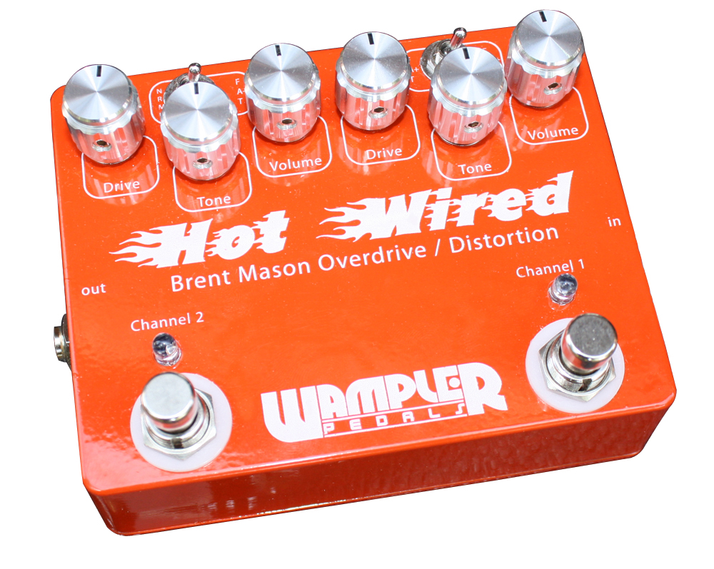 Wampler Wampler Brent Mason Hot Wired Overdrive and Distortion Pedal