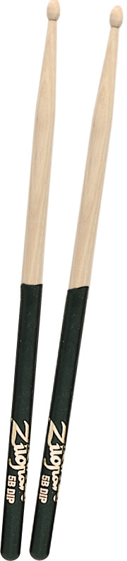 Zildjian Zildjian Dip Series 5B Drumsticks - Black