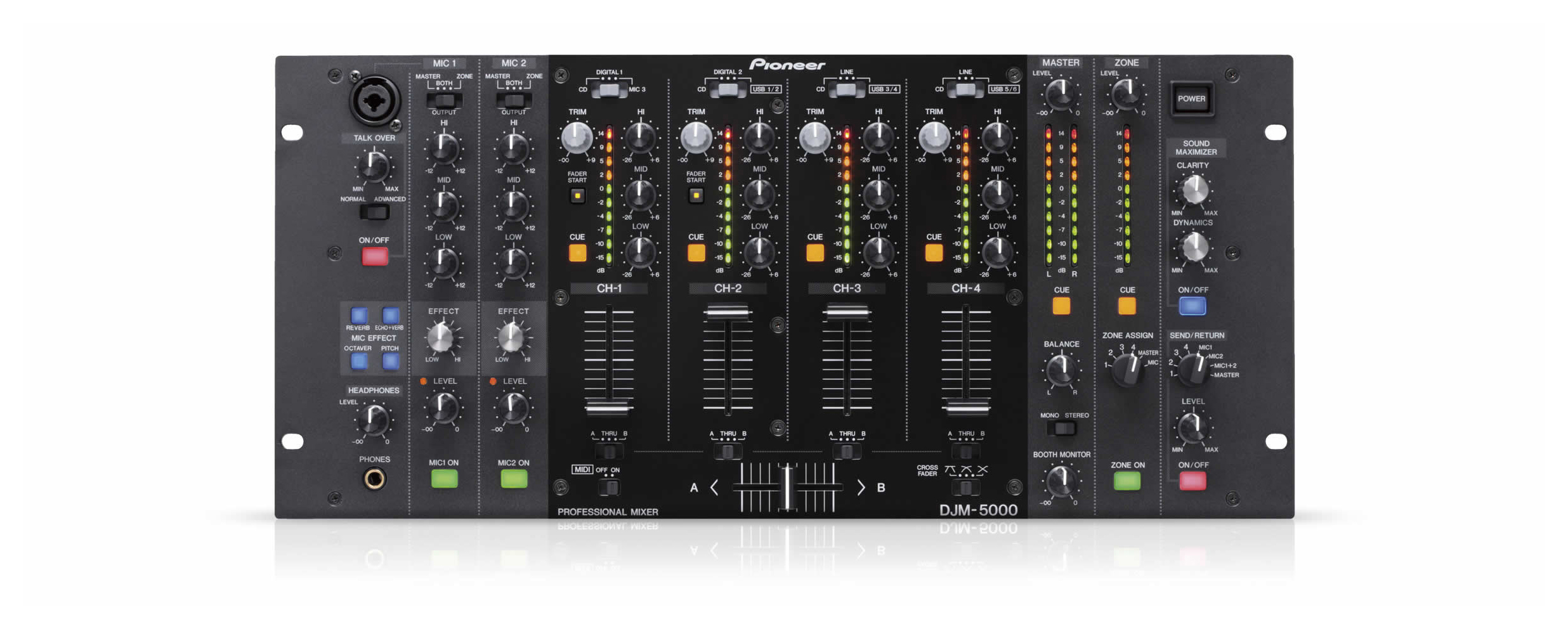 Pioneer Pioneer DJM-5000 4-Channel Rackmount DJ Mixer