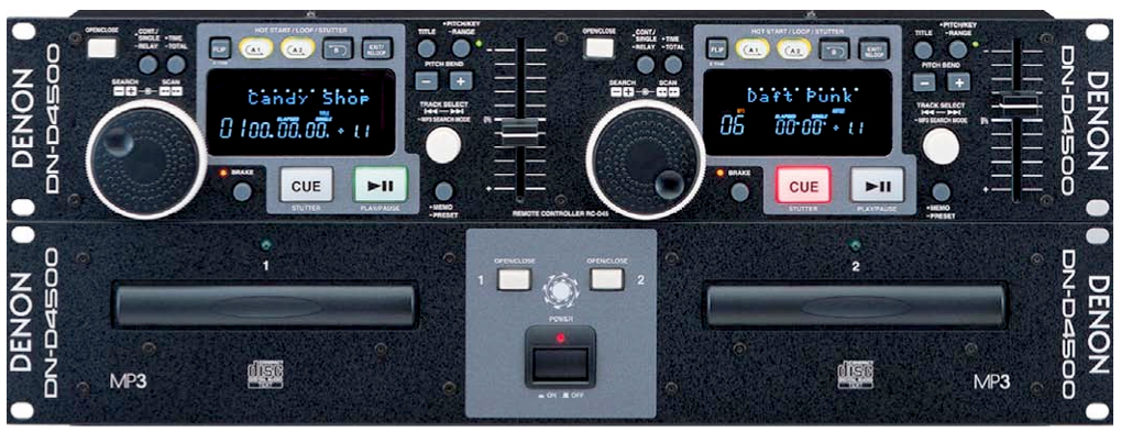Denon Denon DND4500 Dual Rackmount DJ CD/MP3 Player