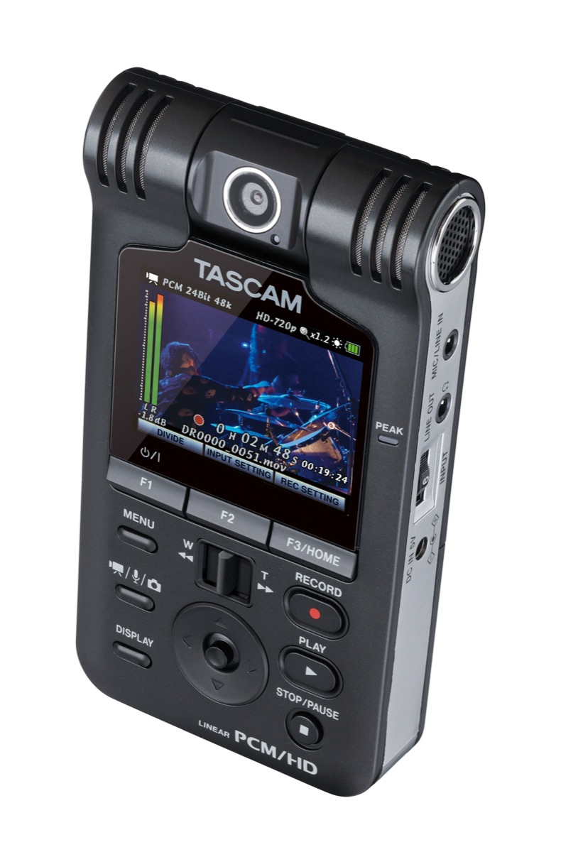 Tascam Tascam DR-V1HD HD Video and Linear PCM Recorder