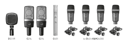 AKG AKG Drumset Premium Microphone Package