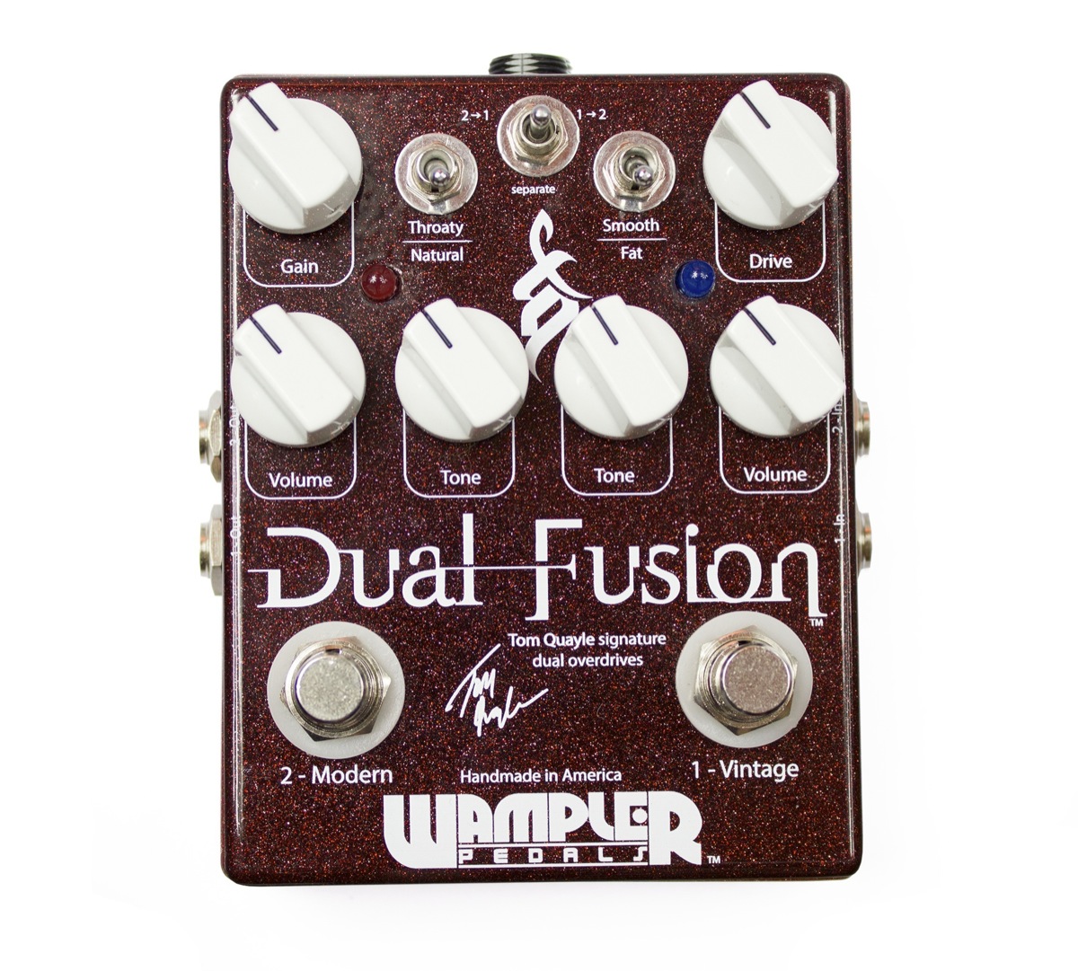 Wampler Wampler Dual Fusion Tom Quayle Signature Overdrive Pedal