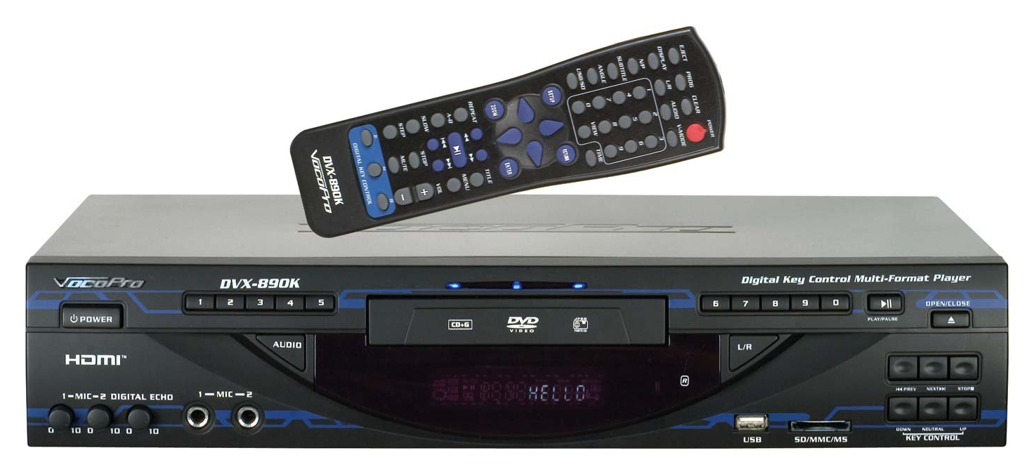 VocoPro VocoPro DVX-890K Karaoke Player