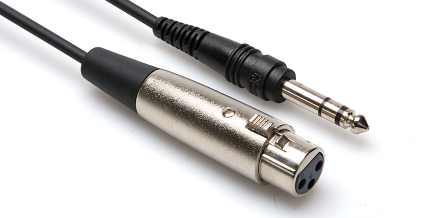 Hosa Hosa STX-105F XLR Female to Male TRS 1/4 in. Interconnect Cable (10 Foot)