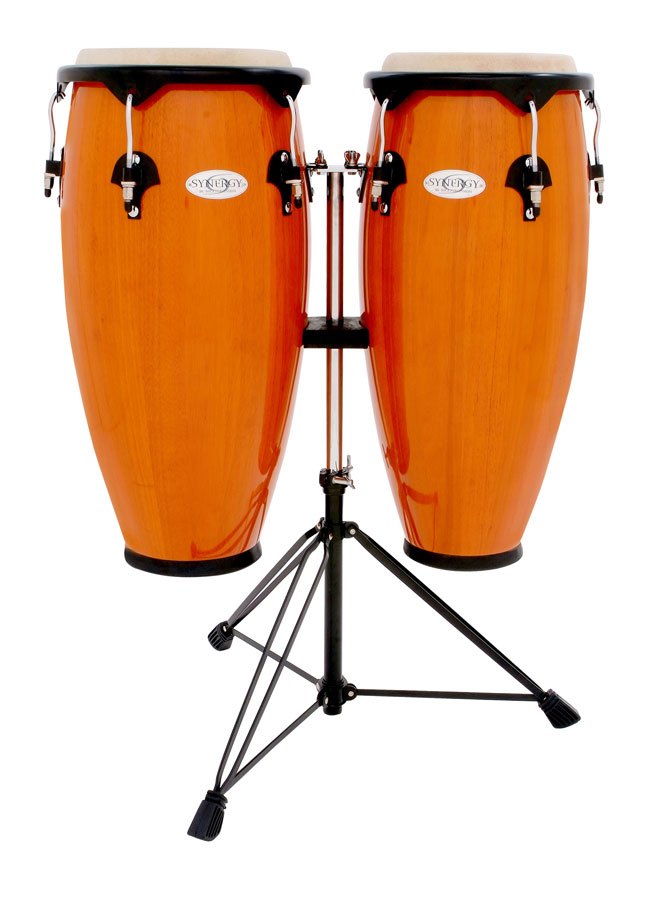 Toca Toca Synergy Conga and Bongos Pack with Hardware - Amber