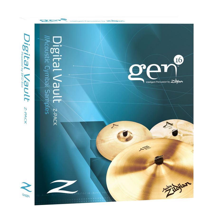 Zildjian Zildjian Gen16 Digital Vault Z-Pack Volume 1 Cymbal Samples