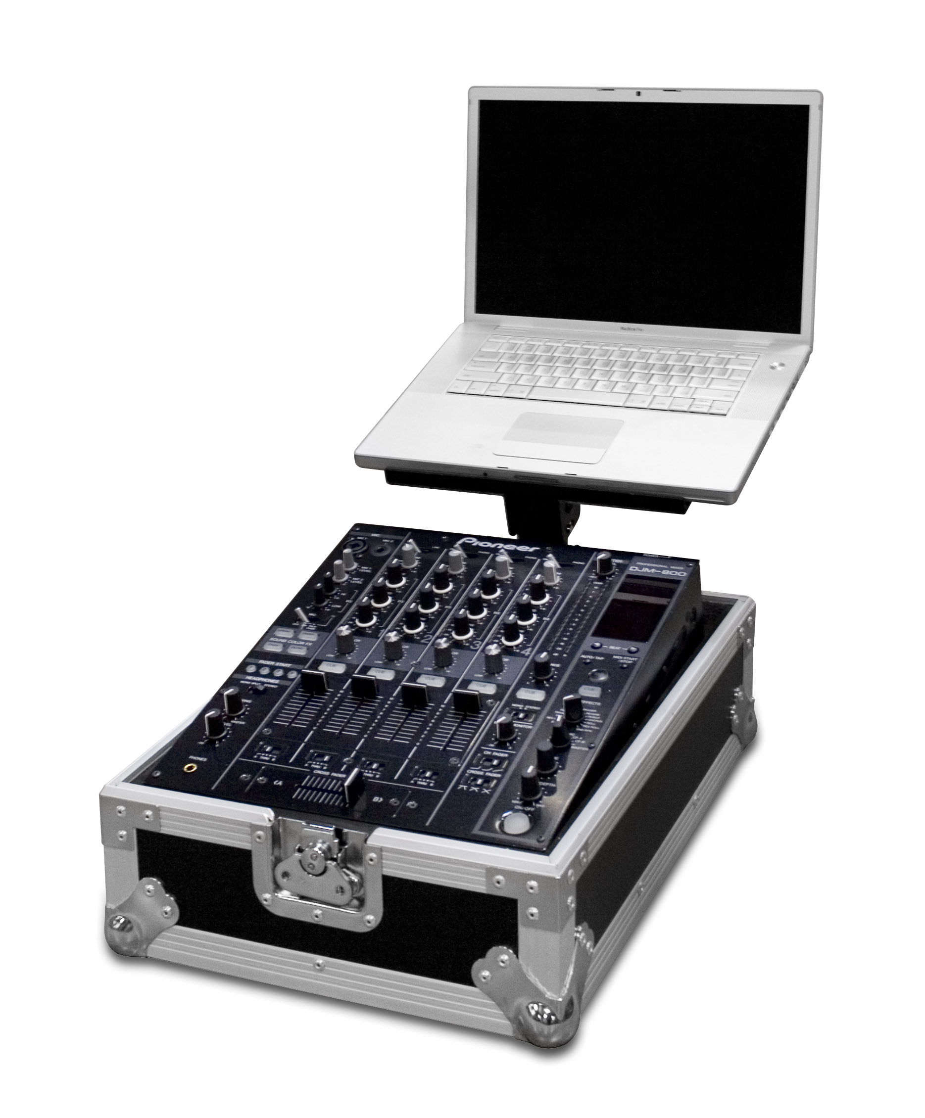 Road Ready Cases Road Ready RR12MIXL DJ Performance Mixer Case with Laptop Stand