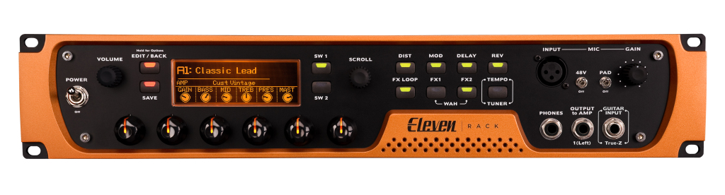 Avid Audio Avid Eleven Rack Guitar Recording and Effects Audio Interface