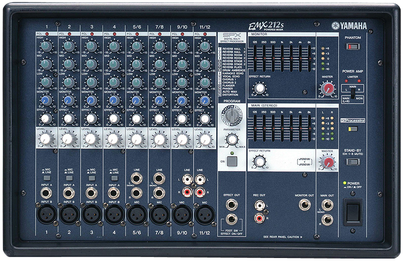 Yamaha Yamaha EMX212SC Powered Mixer