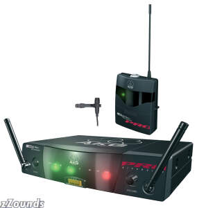 AKG WMS40 Pro Presenter Set Flexx UHF Diversity CK55 Lavalier System