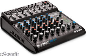 Alesis MultiMix 8 USB Mixer With USB 20 Audio