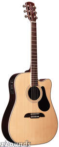 Alvarez AD70SC Dreadnought Cutaway Acoustic Electric Guitar