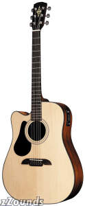 Alvarez RD20SCL Left Handed Dreadnought Cutaway Acoustic Electric Guitar