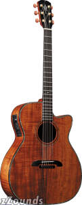 Alvarez WY1K Yairi Folk Cutaway Acoustic Electric Guitar with Case