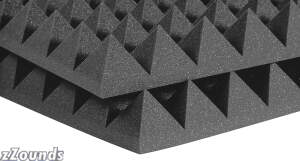 Auralex 4PYR22 4 in. Studiofoam 2x2 Pyramids SmartPak AUR4PYR22 Auralex 4PYR22 4 in. Studiofoam 2x2 Pyramids SmartPak