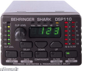 Behringer DSP110 Shark Feedback Filter And Preamplifier