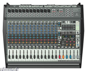 Behringer PMP6000 20 Channel Powered Mixer 1600 Watts