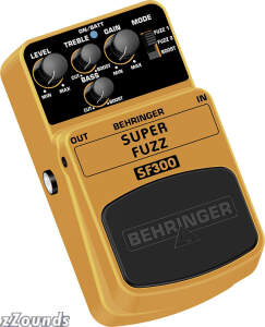 Behringer SF300 Super Fuzz Pedal