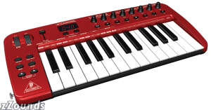 Behringer UMA25S U-Control 25-Key MIDI Controller with USB Audio Interface
