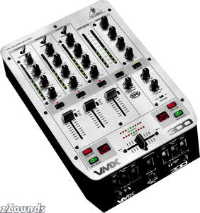 Behringer VMX300 VCA Controlled 3 Channel Pro DJ Mixer with Beat Counter Click to buy Behringer VMX300 VCA-Controlled 3-Channel Pro DJ Mixer with Beat Counter